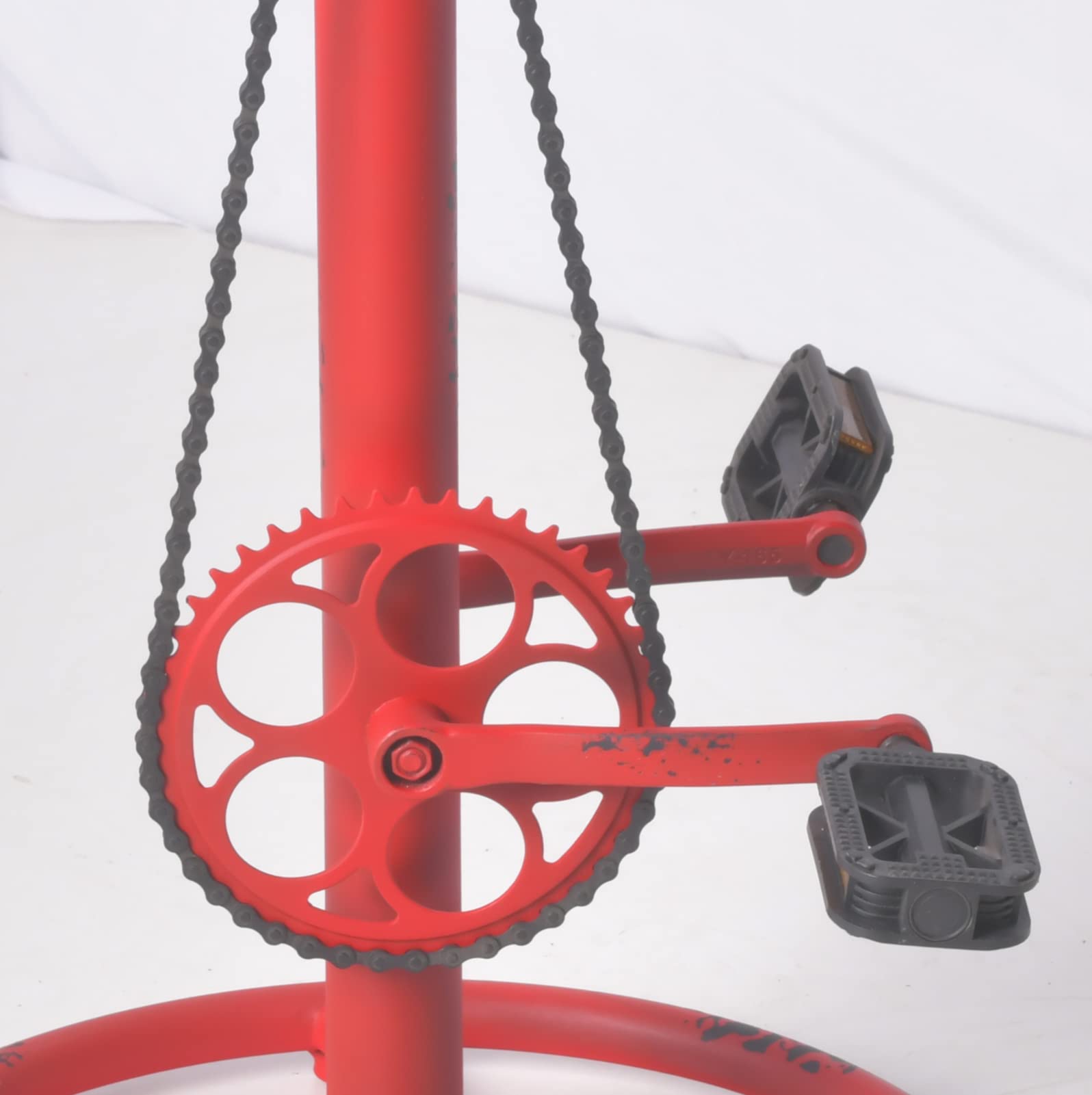 3 Piece Industrial Pub Bar Set with Adjustable Height