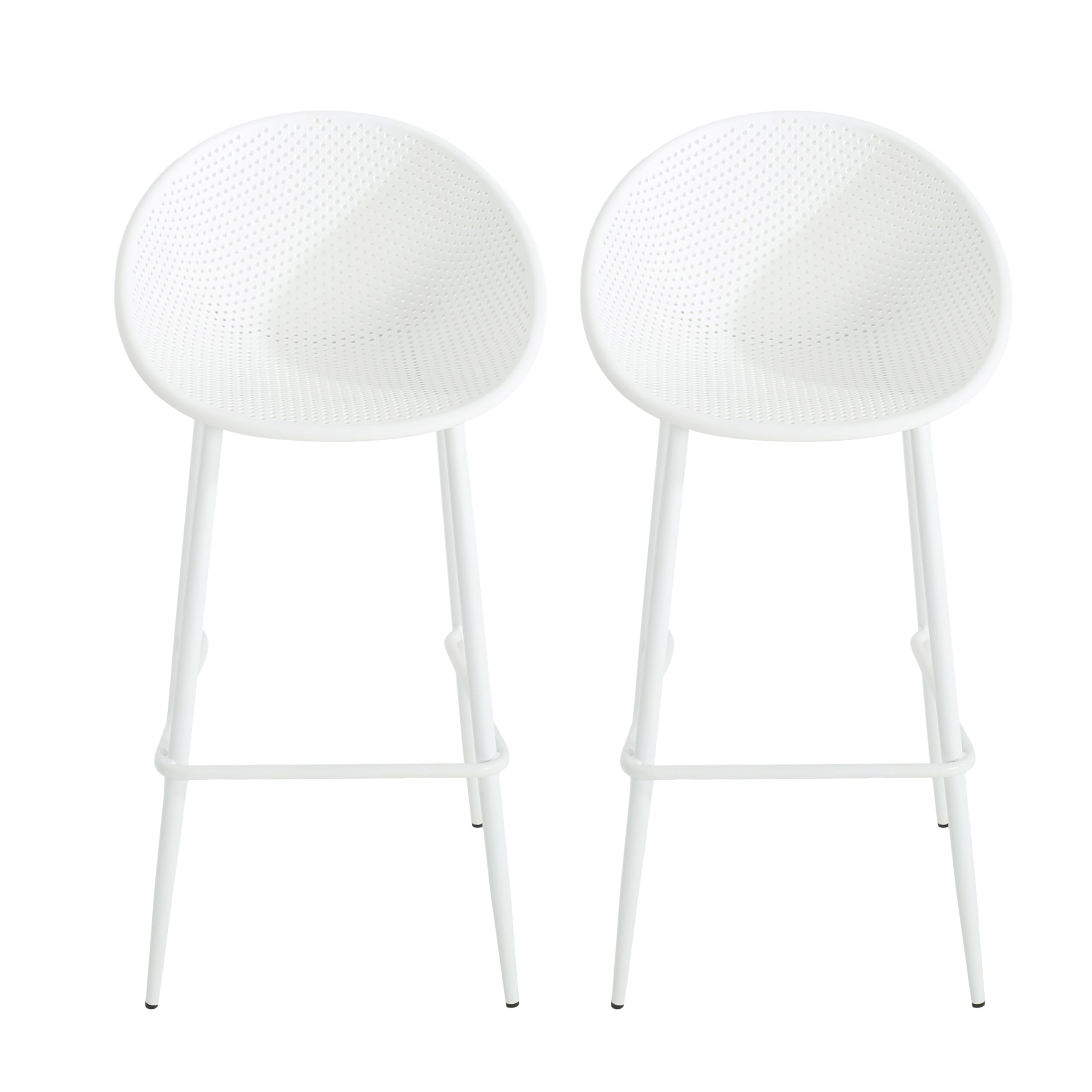Minimalist Mesh Barstools Set of 2