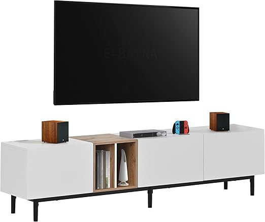 Modern TV Entertainment Center with Storage