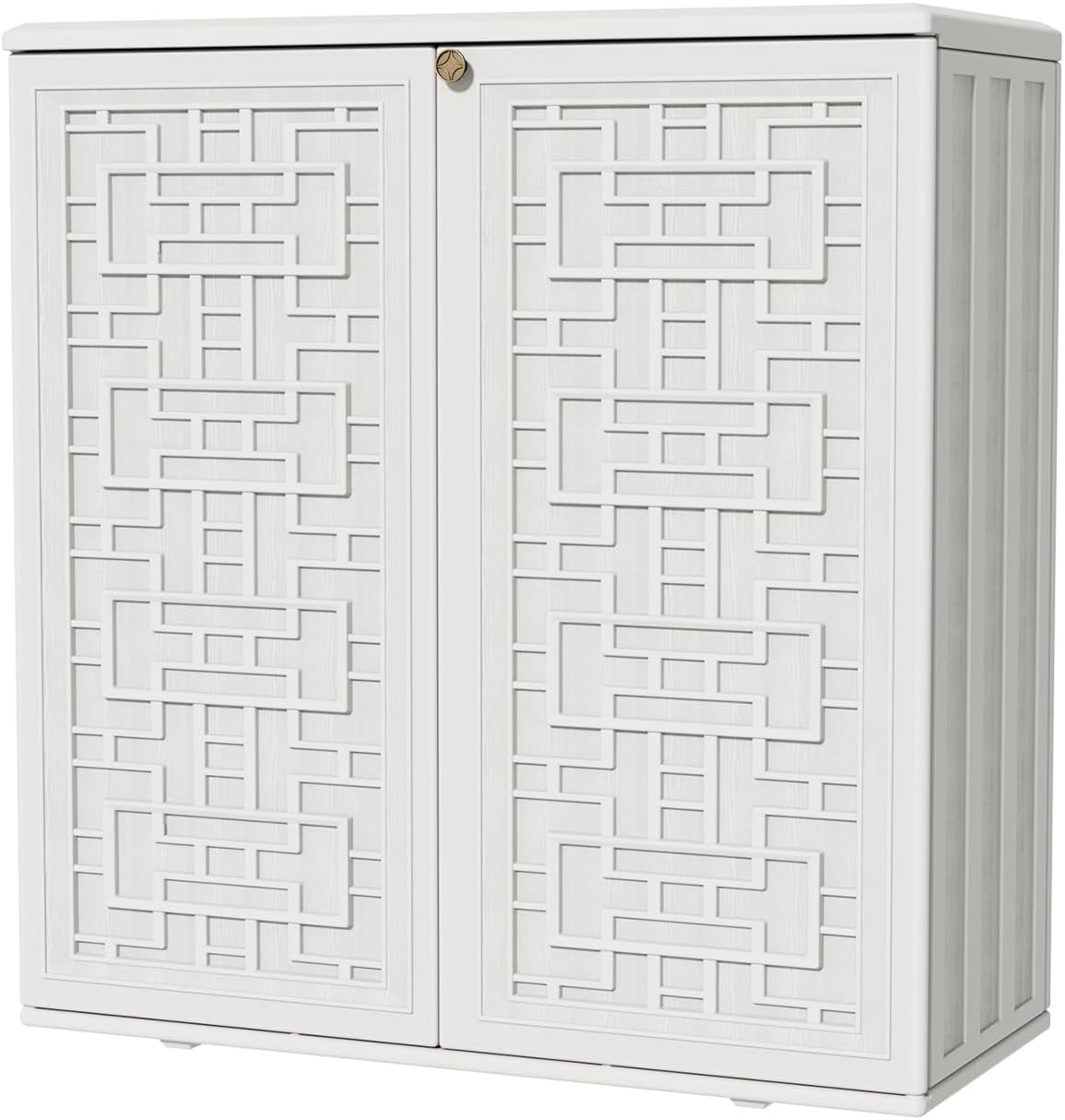Waterproof Outdoor Storage Cabinet 62 Gallon Deck Box