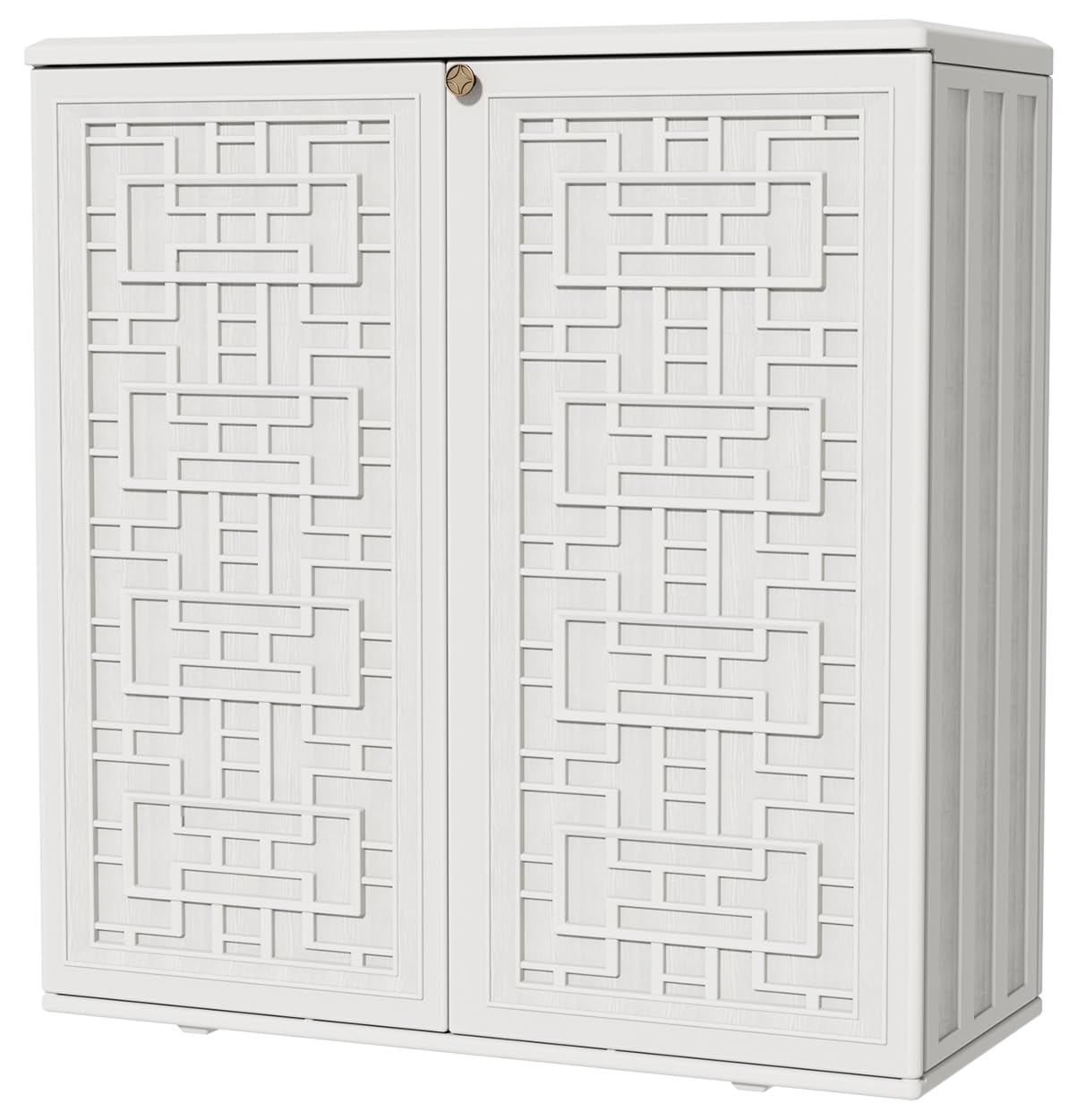 Waterproof Outdoor Storage Cabinet 62 Gallon Deck Box