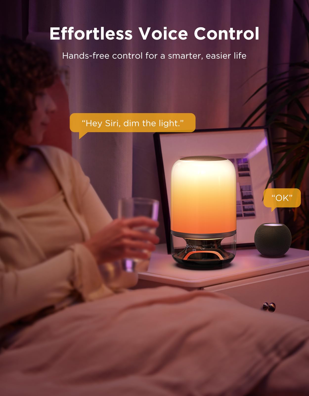 Smart Cordless Table Lamp with Speaker
