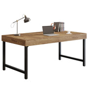 55" Industrial Executive Desk for Home Office