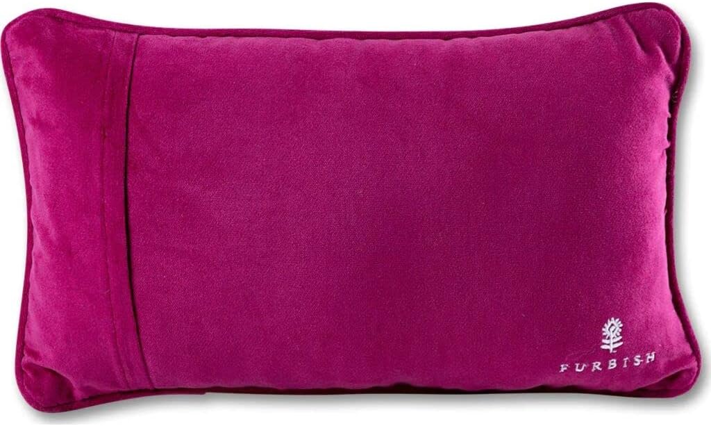 Needlepoint Decorative Throw Pillow - Both Be Wrong - 9" x 15"