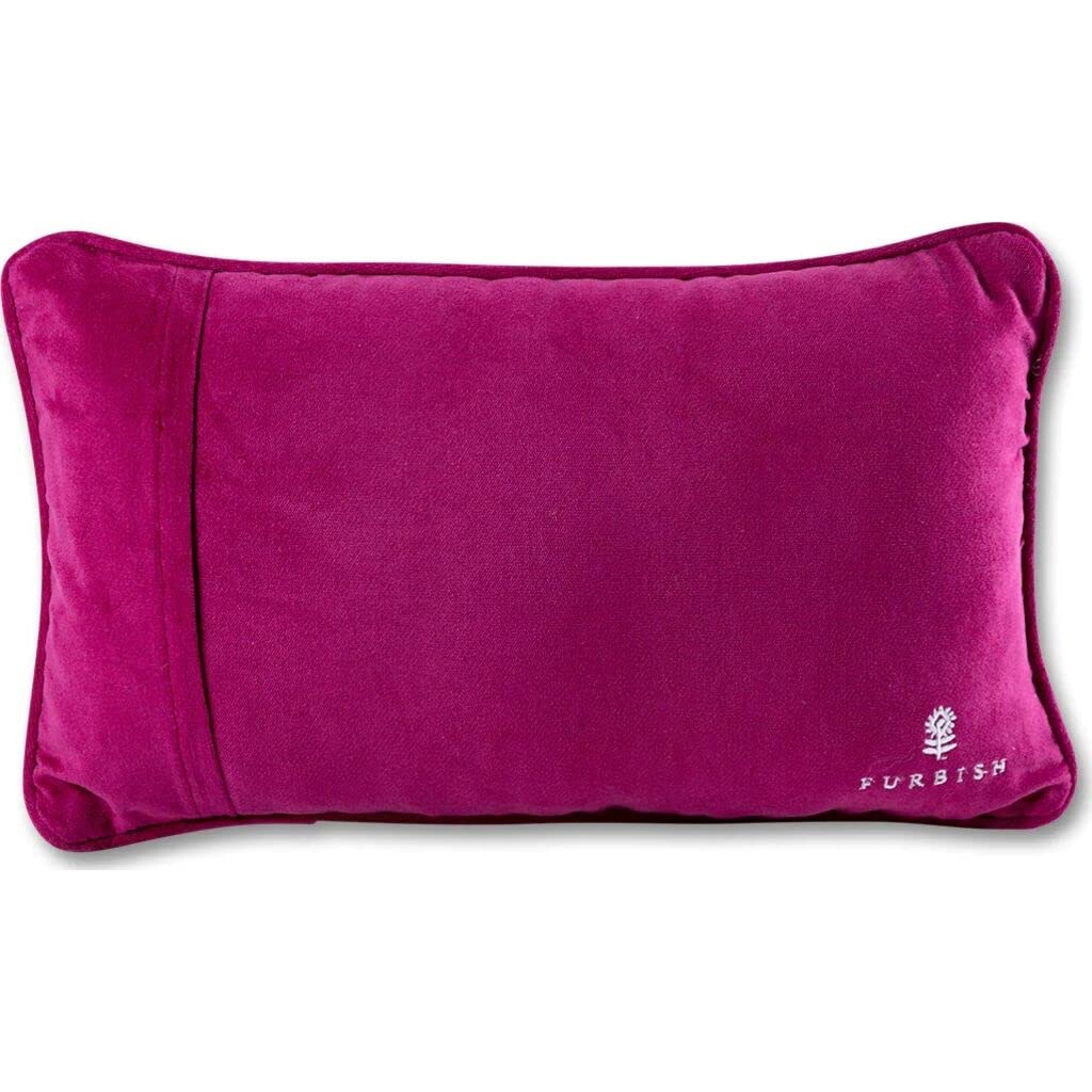 Needlepoint Decorative Throw Pillow - Both Be Wrong - 9" x 15"