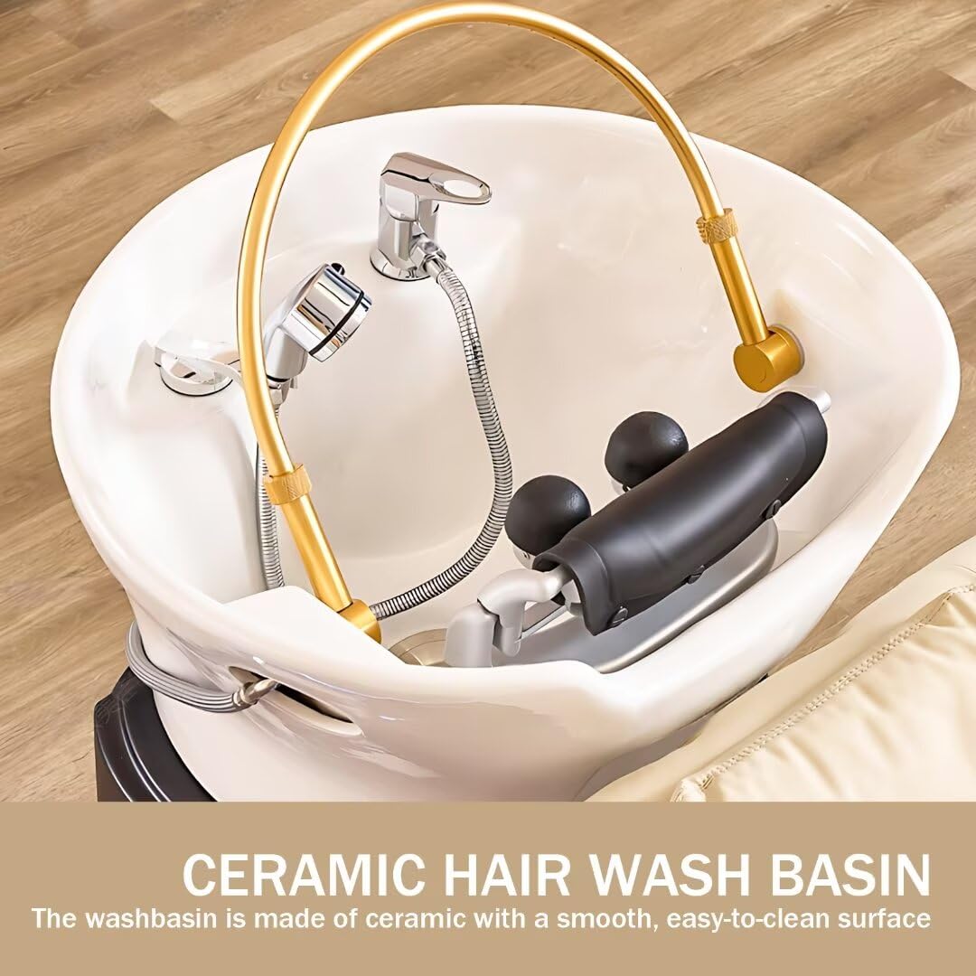 Shampoo Chair with Massage and Fumigation
