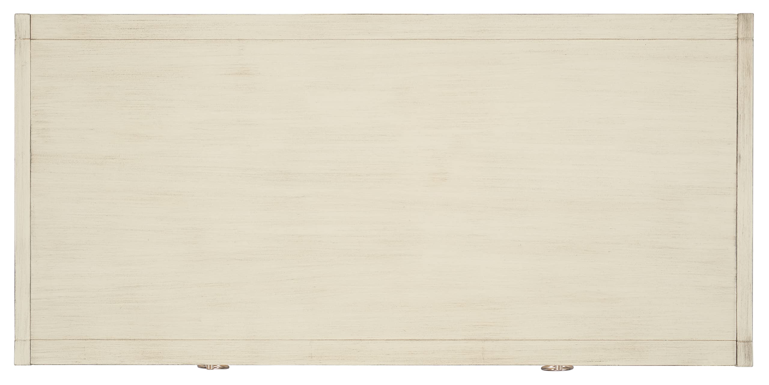 Antique White 2-Drawer Writing Desk