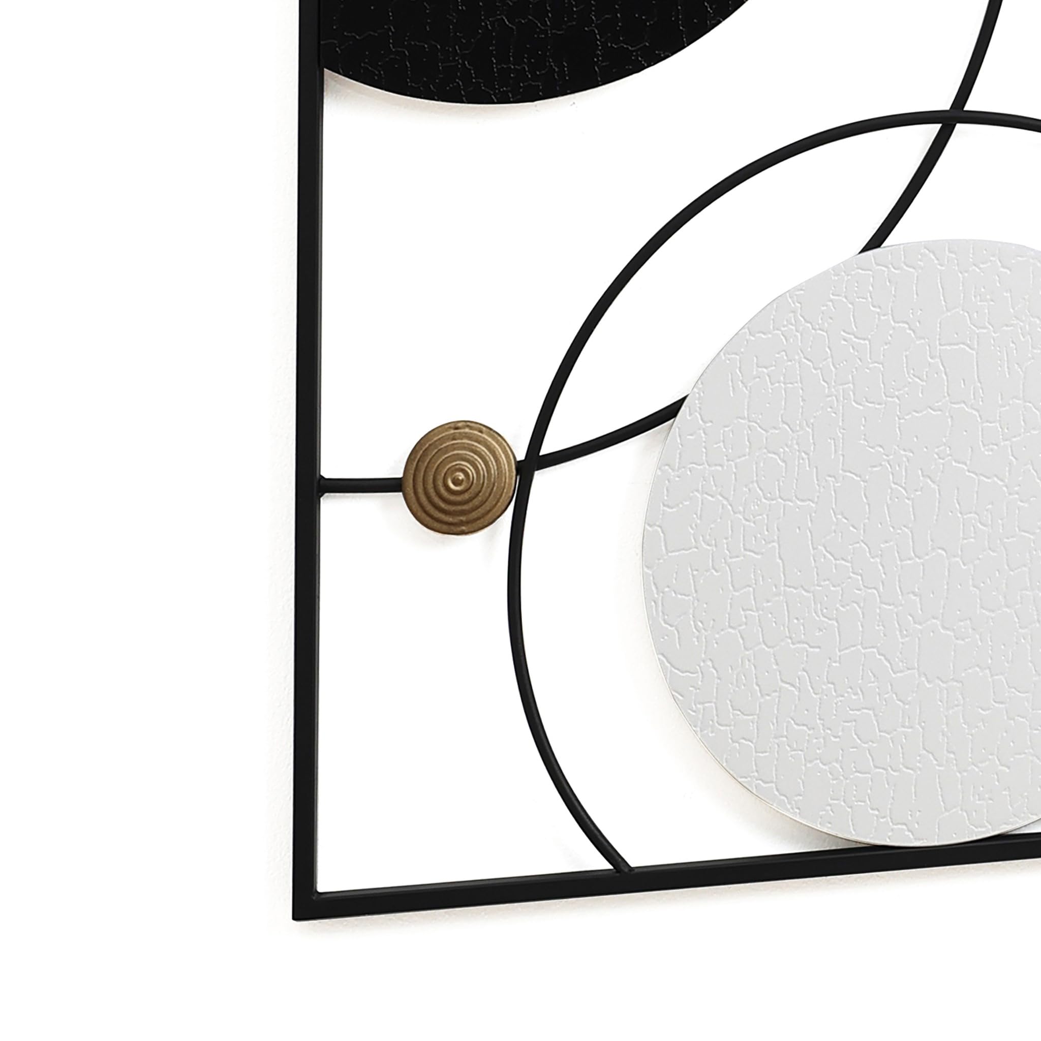 Metal Wall Art Set of 2 Abstract Panels 36 Inch