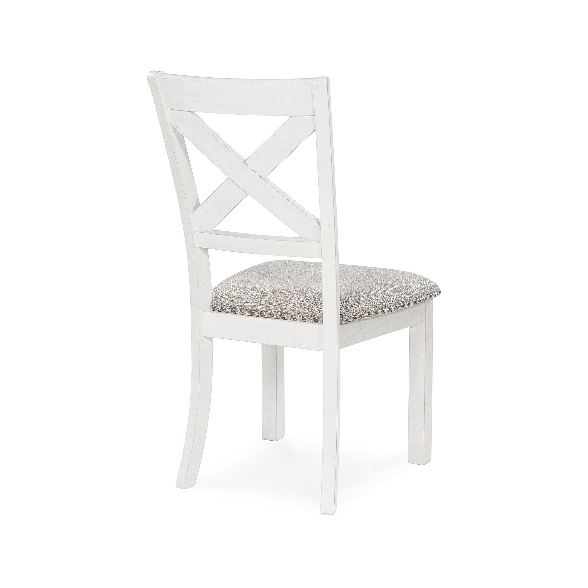 Upholstered Dining Chair with Nailhead Trim, Set of 2