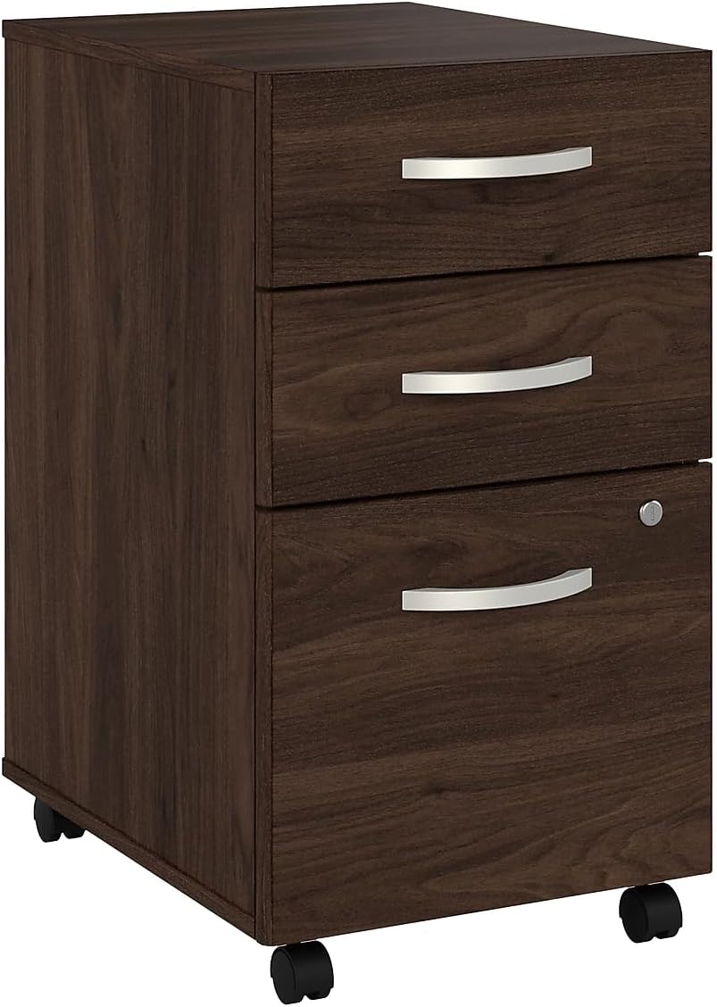 3 Drawer Mobile File Cabinet with Lock