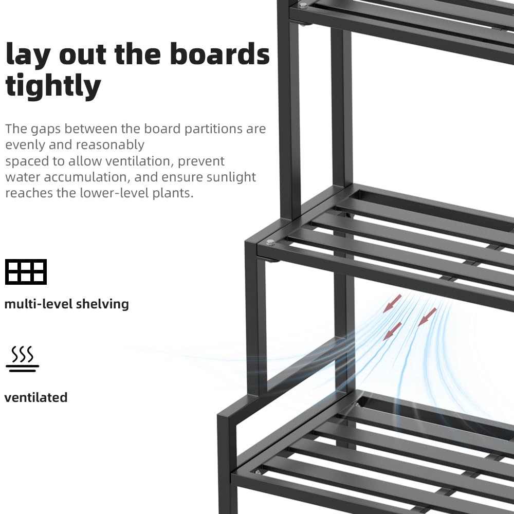 3-Tier Aluminum Plant Stand