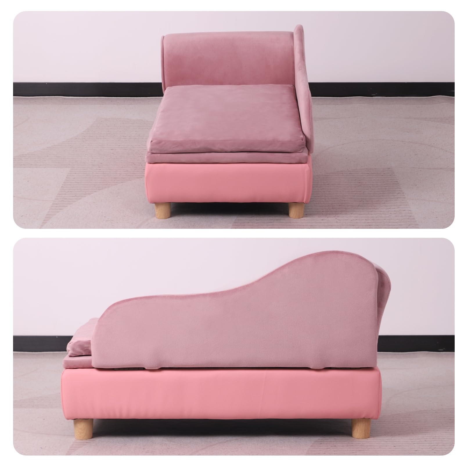 Pet Bed Sofa with Storage