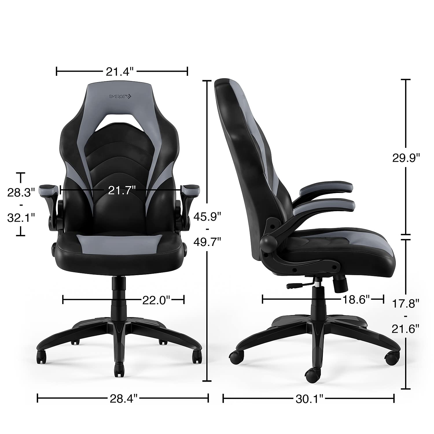 Ergonomic Gaming Chair with Lumbar Support