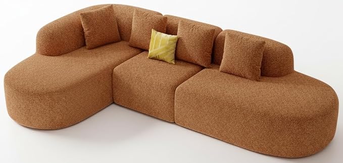 Modern L-Shape Sectional Sofa with Chaise