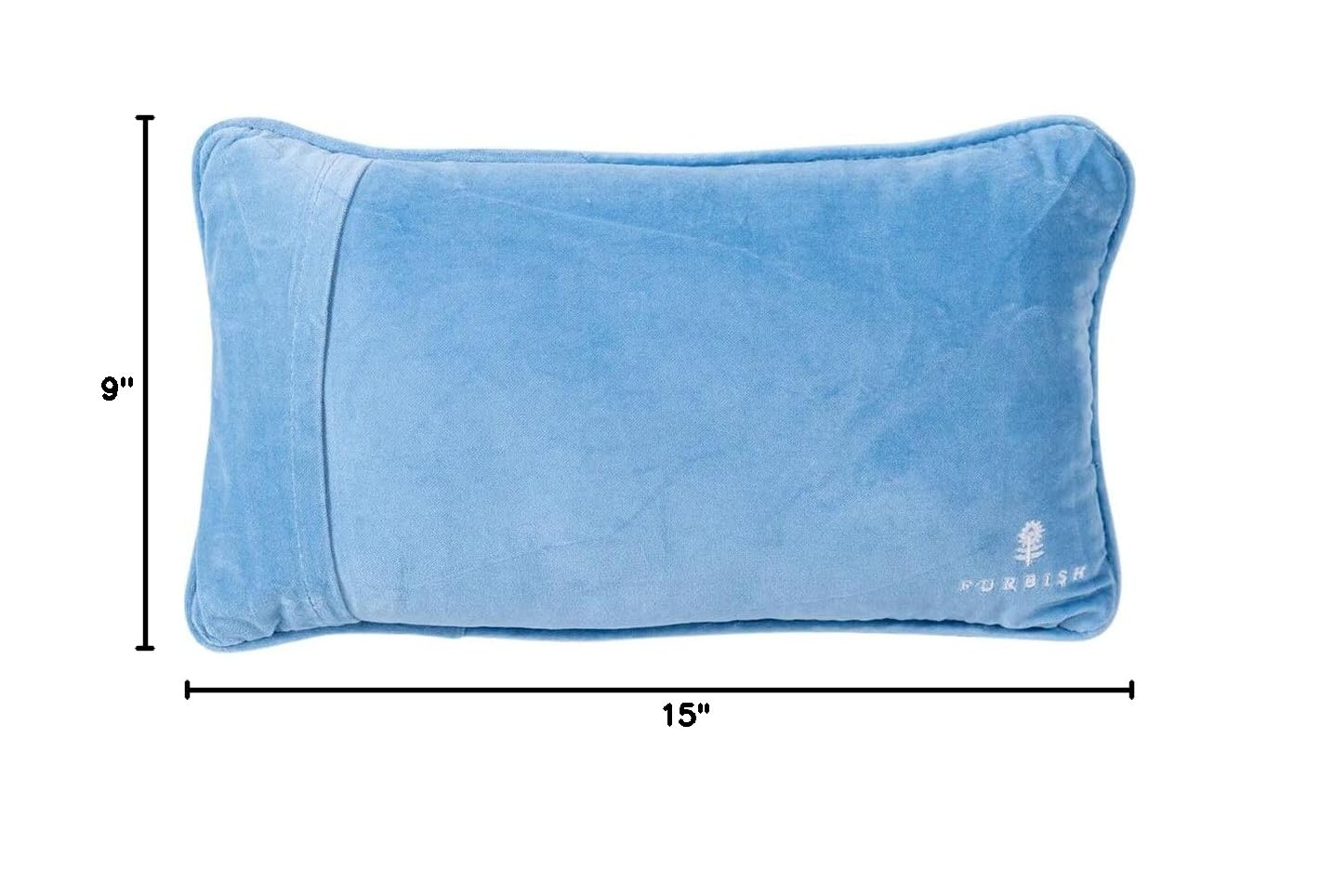 Needlepoint Decorative Throw Pillow - Go Find Less - 9" x 15"