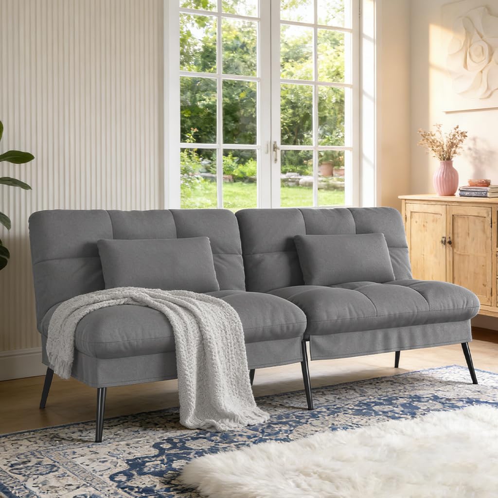 72" Convertible Futon Sofa Bed