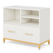 Lateral File Cabinet with Drawer