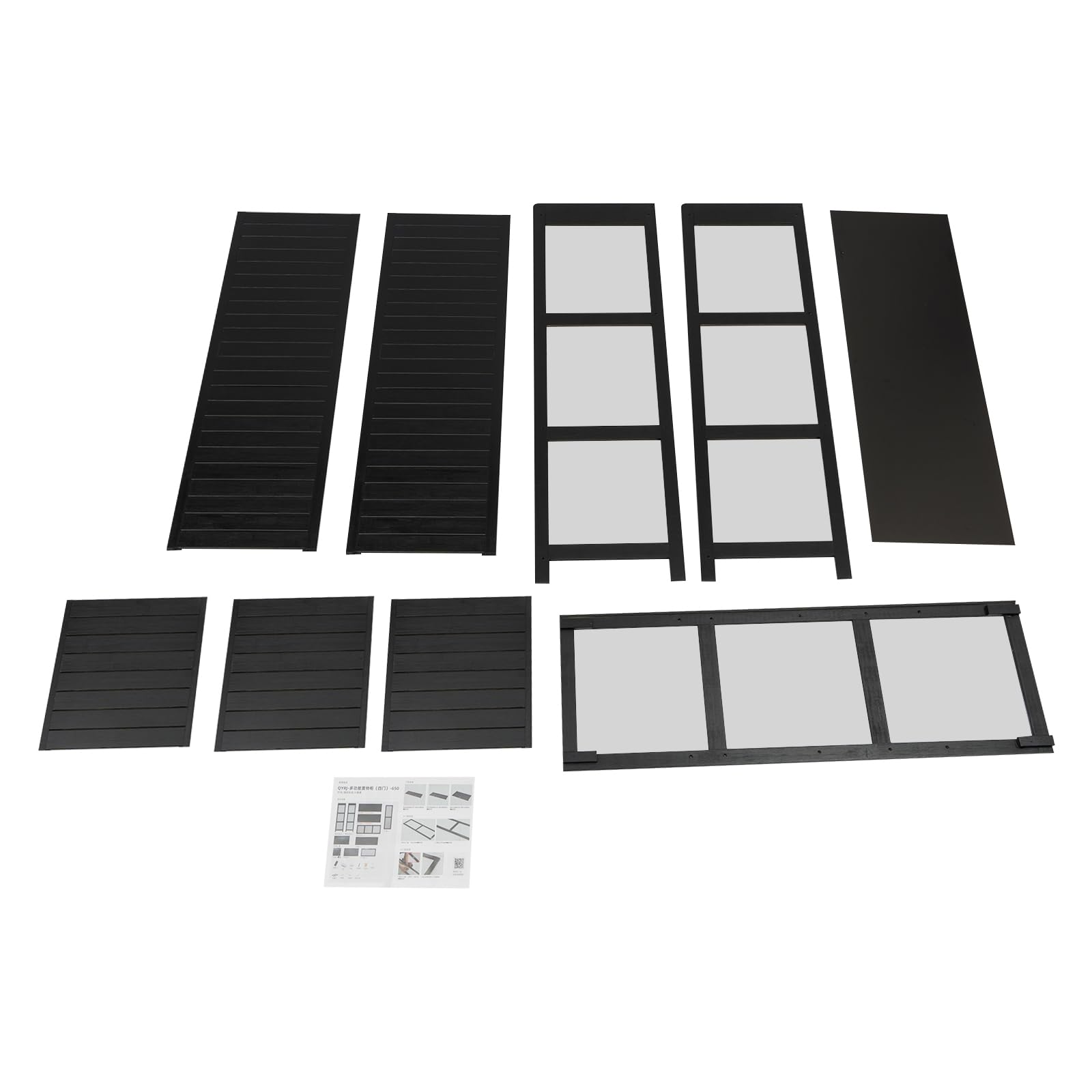 Display Storage Cabinet with Glass Door