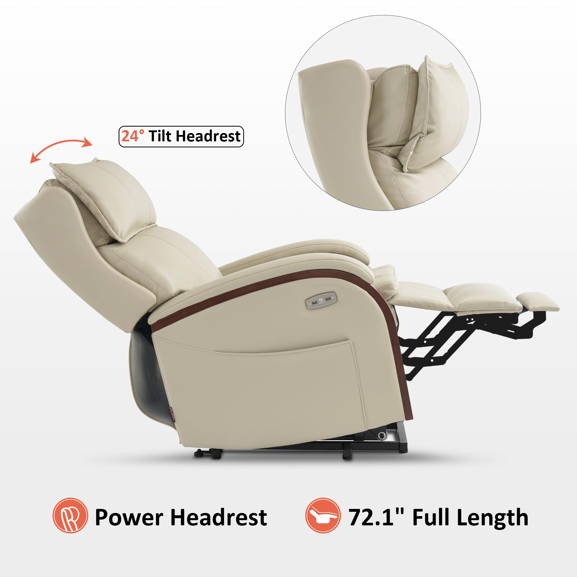 Power Lift Recliner with Massage and Heat