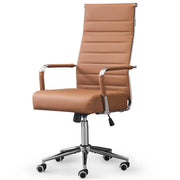 Ergonomic High Back Office Chair with Wheels and Arms