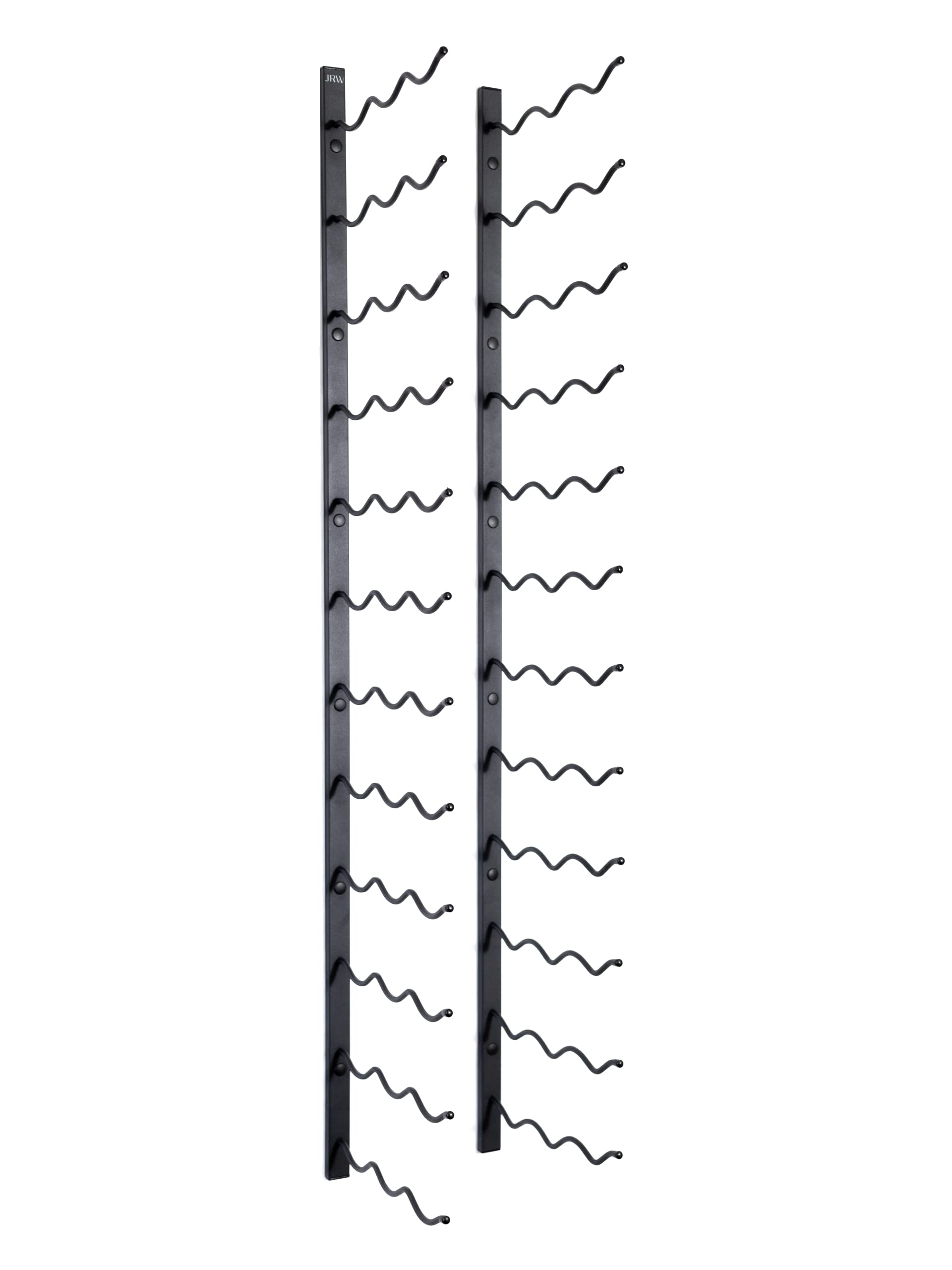 Wall Mounted Metal Wine Rack - 36 Bottle