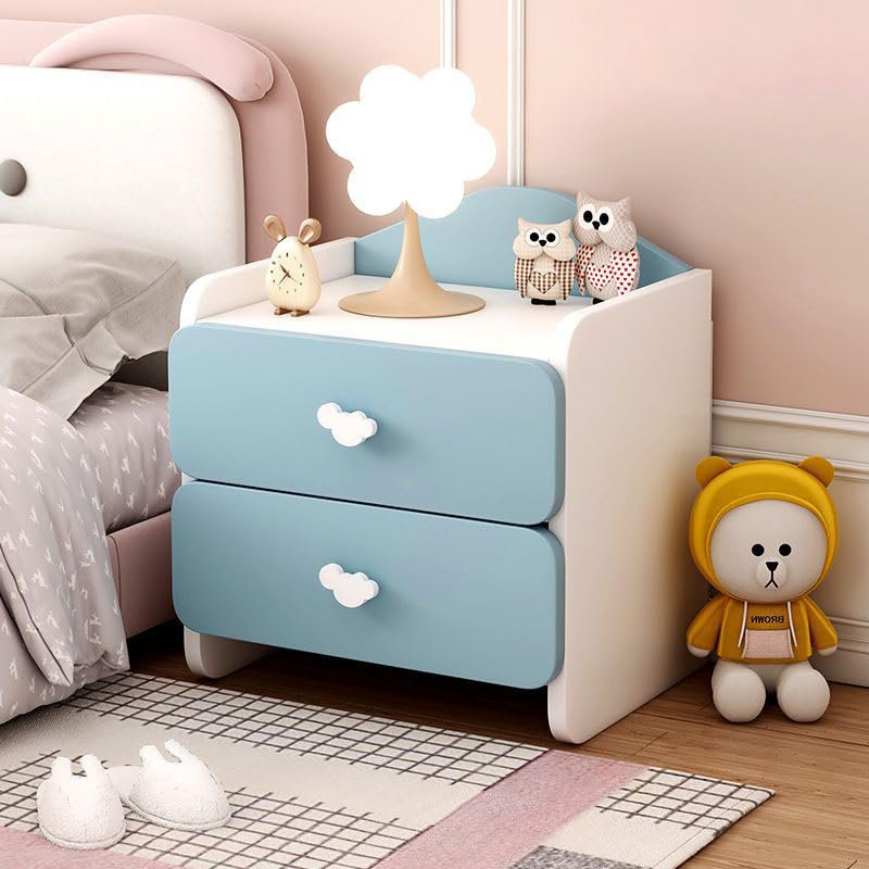 Kids Nightstand with Drawers
