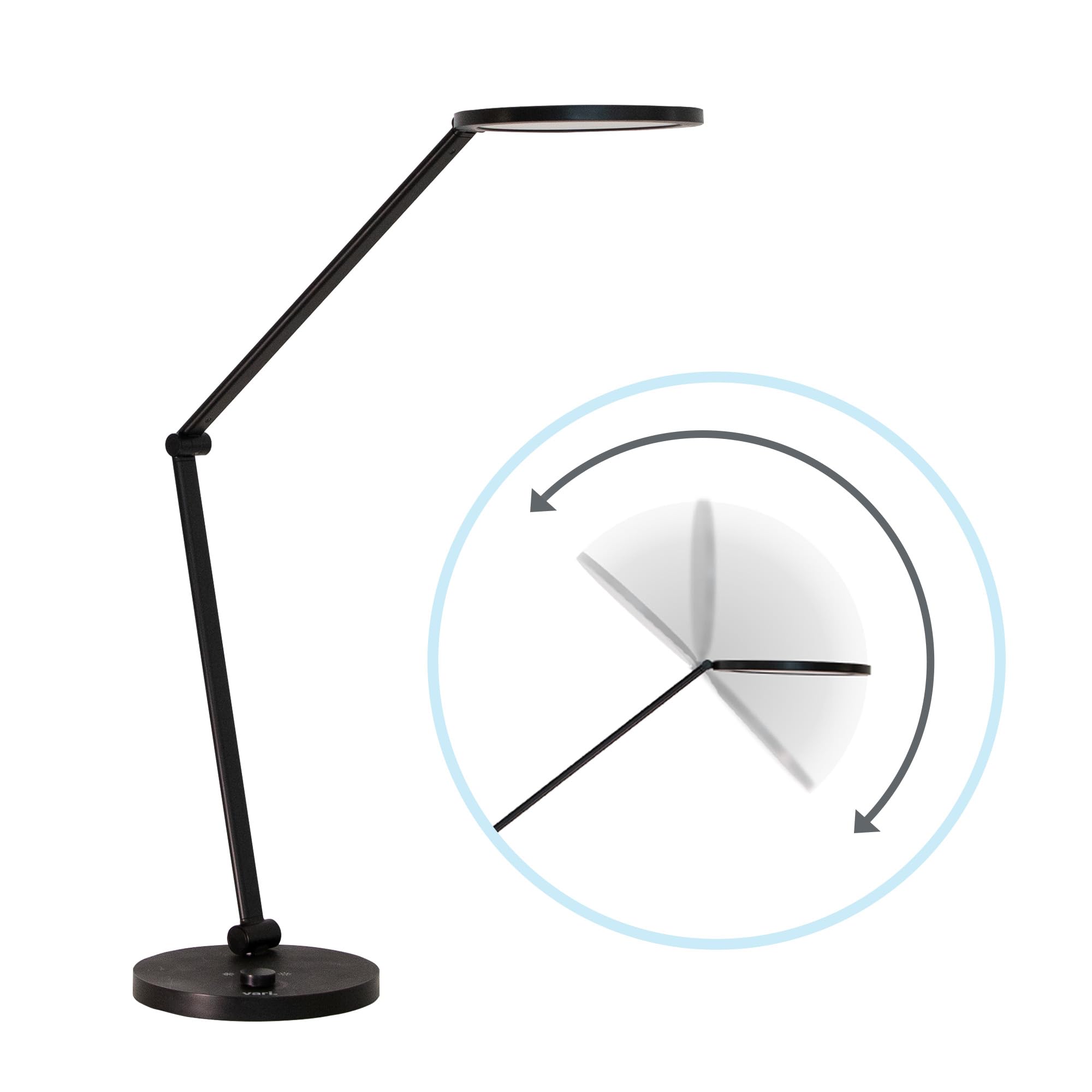 LED Studio Desk Lamp with Adjustable Arm