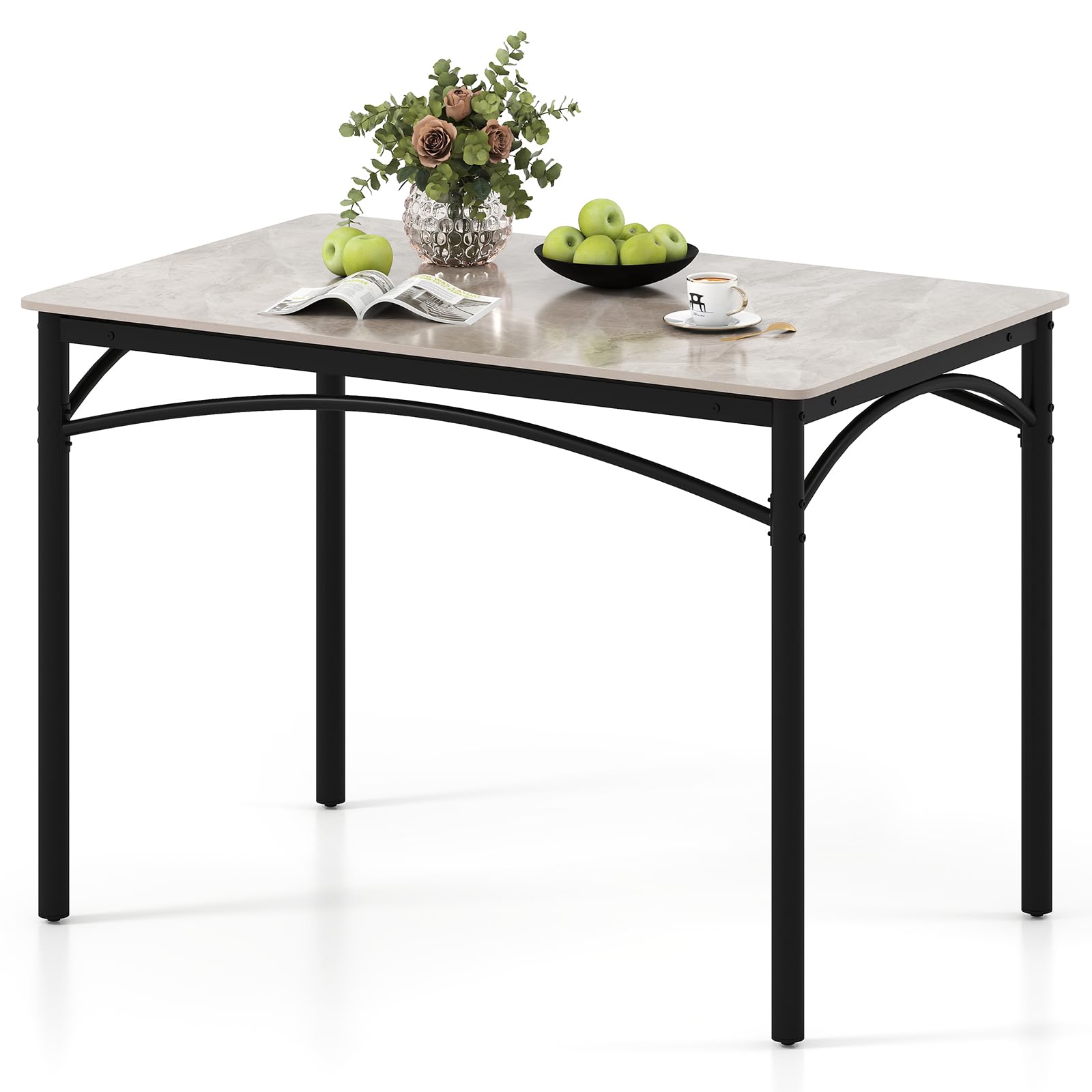 43" Sintered Stone Dining Table for 4