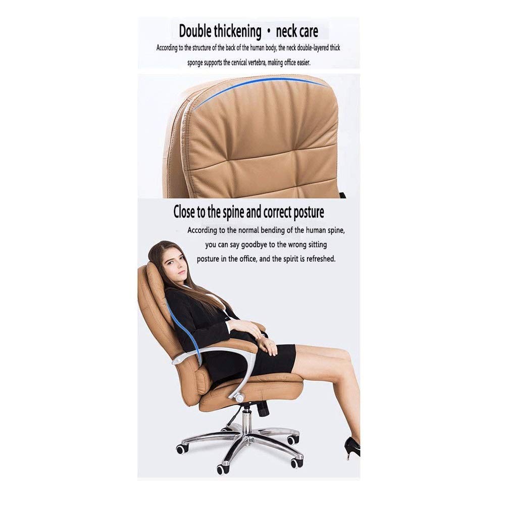 Adjustable Height Office Chair with Swivel