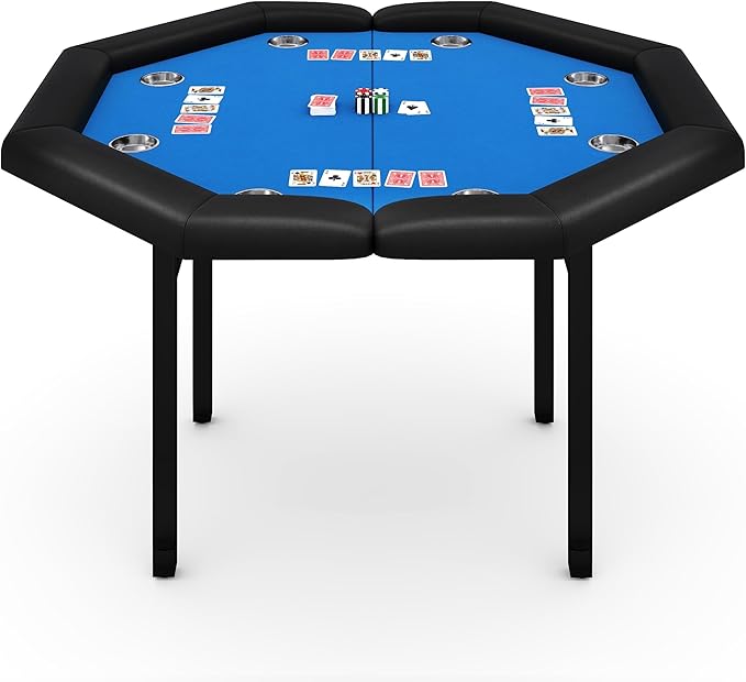 Octagonal Folding Poker Table 8 Player