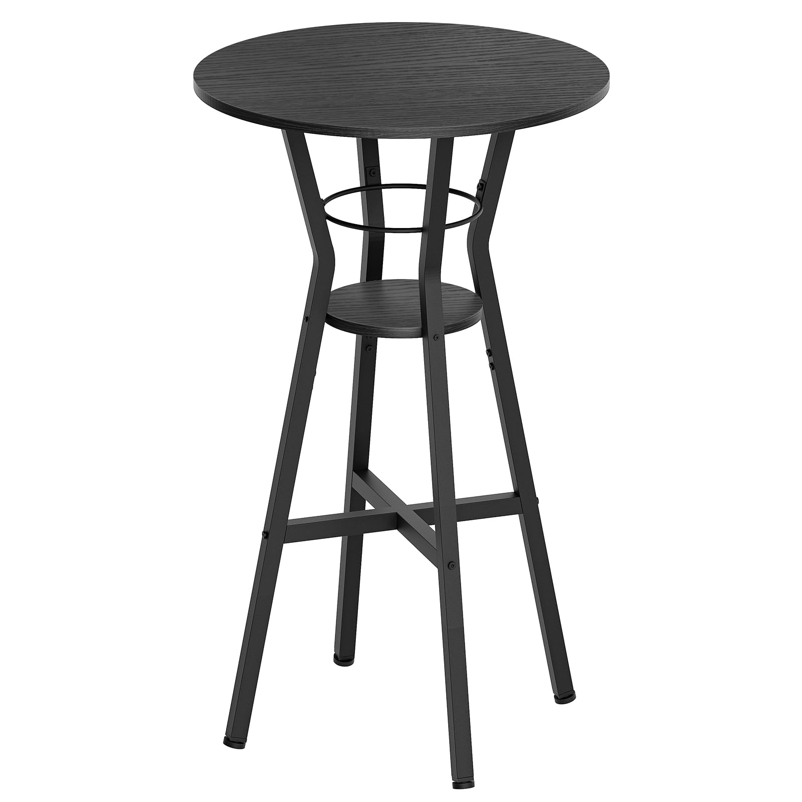 2-Tier Round Bar Table