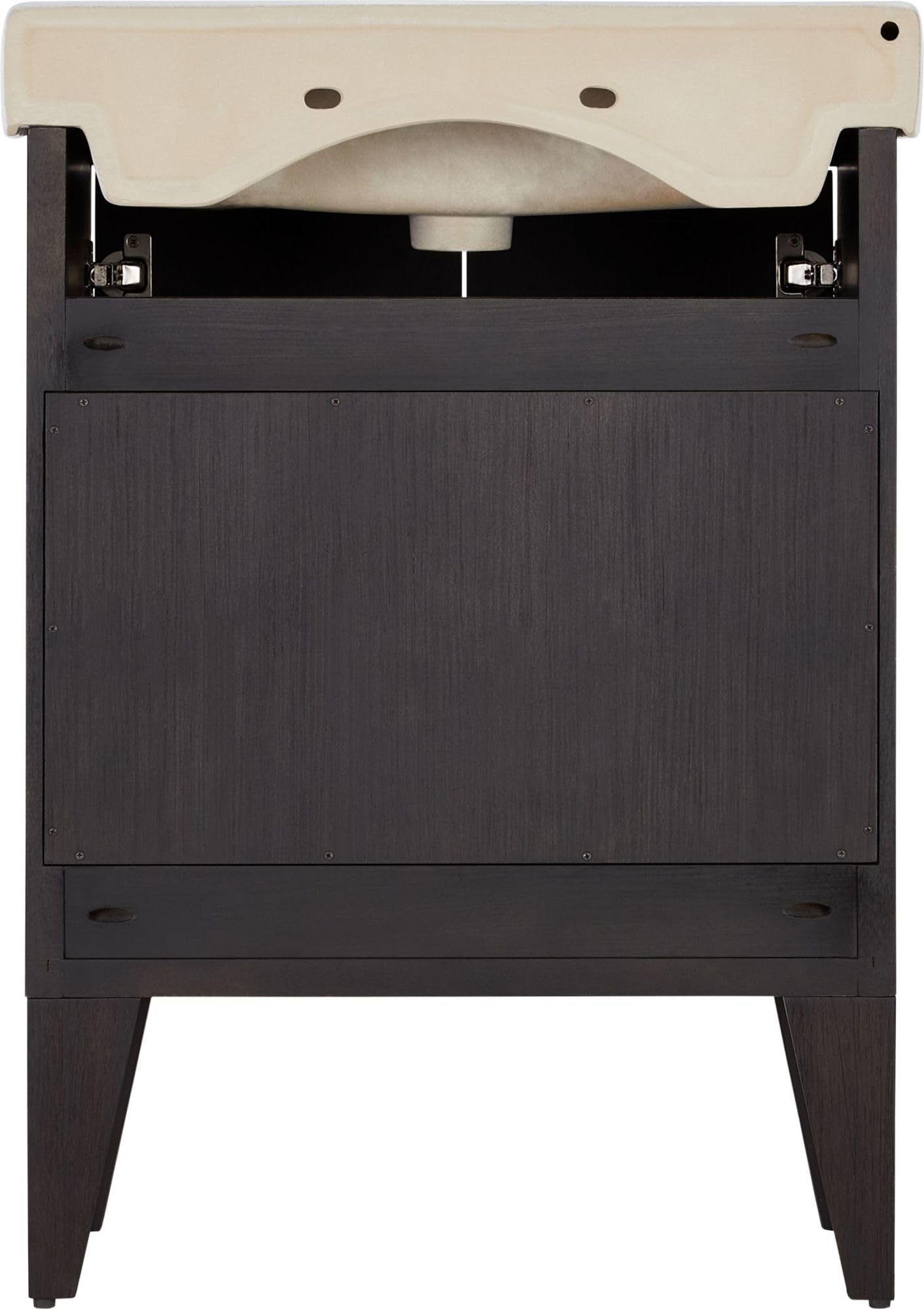 24" Fircrest Oak Vanity with Integrated Sink