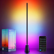 RGBCW Smart Corner Floor Lamp with Music Sync