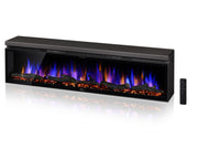 40" Electric Fireplace Wall Mount with WiFi Control