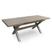 Extendable Outdoor Aluminum Dining Table