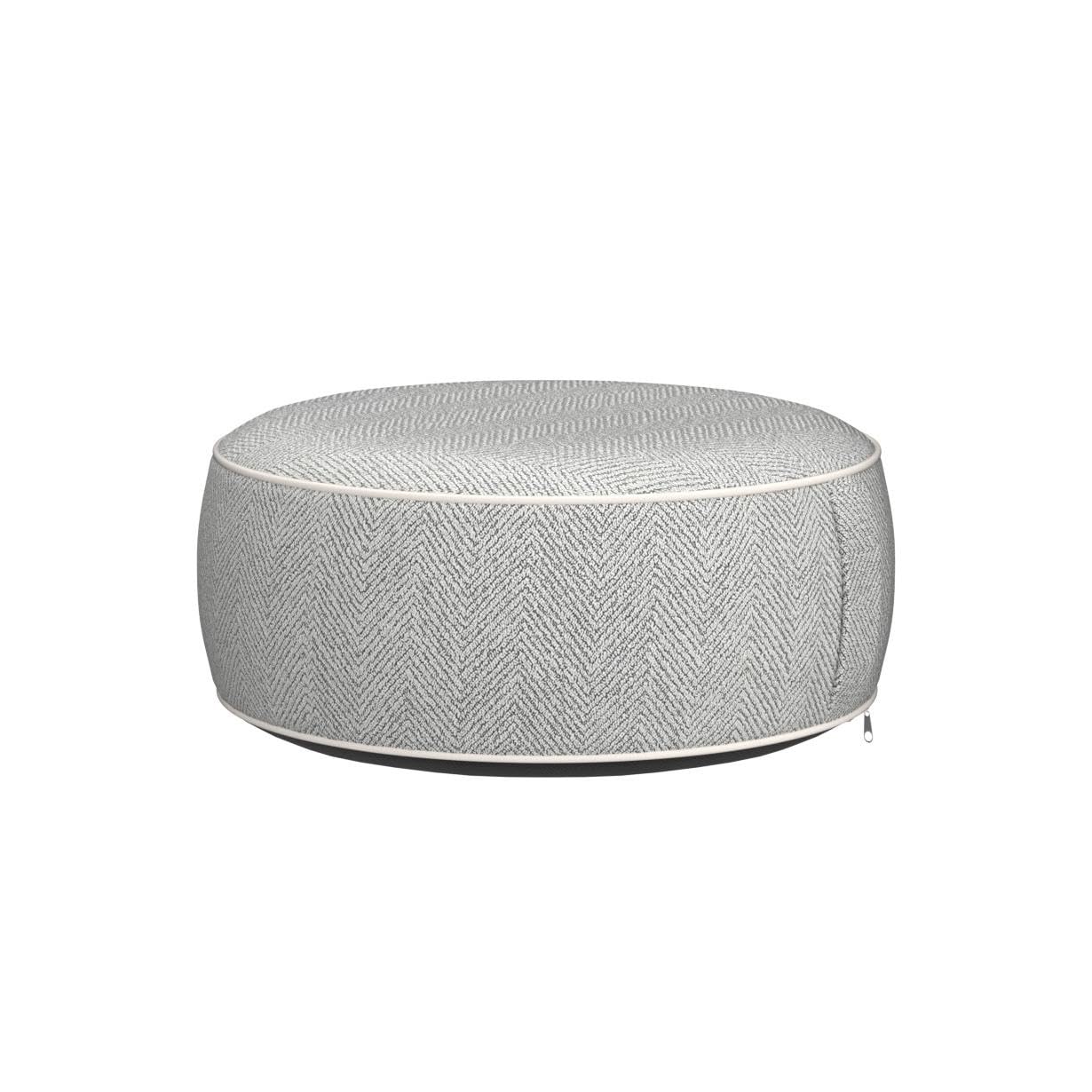 Inflatable Pouf Ottoman with Storage