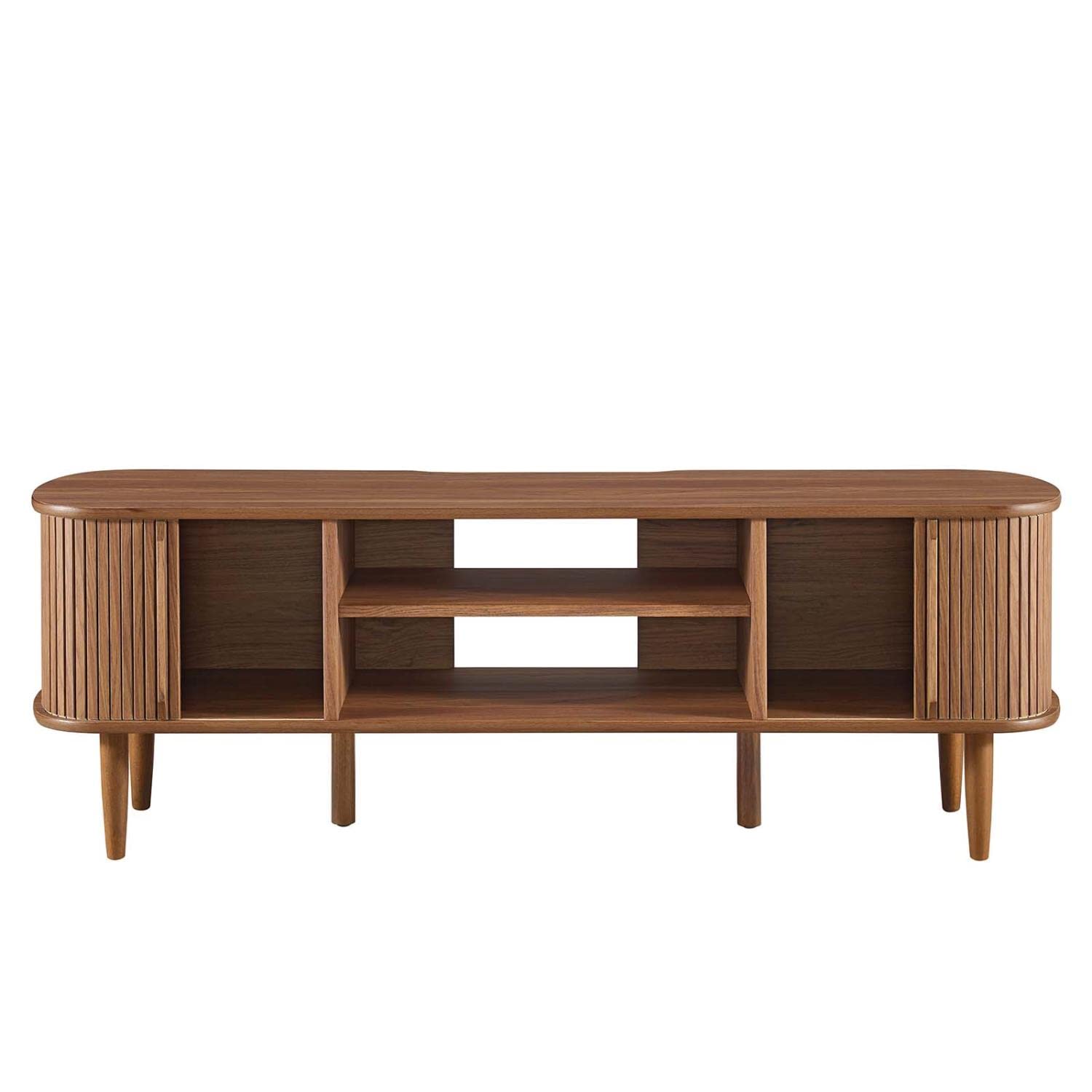 Mid-Century TV Stand Walnut