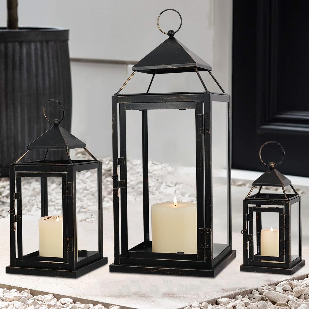 Vintage Decorative Lantern Set of 3