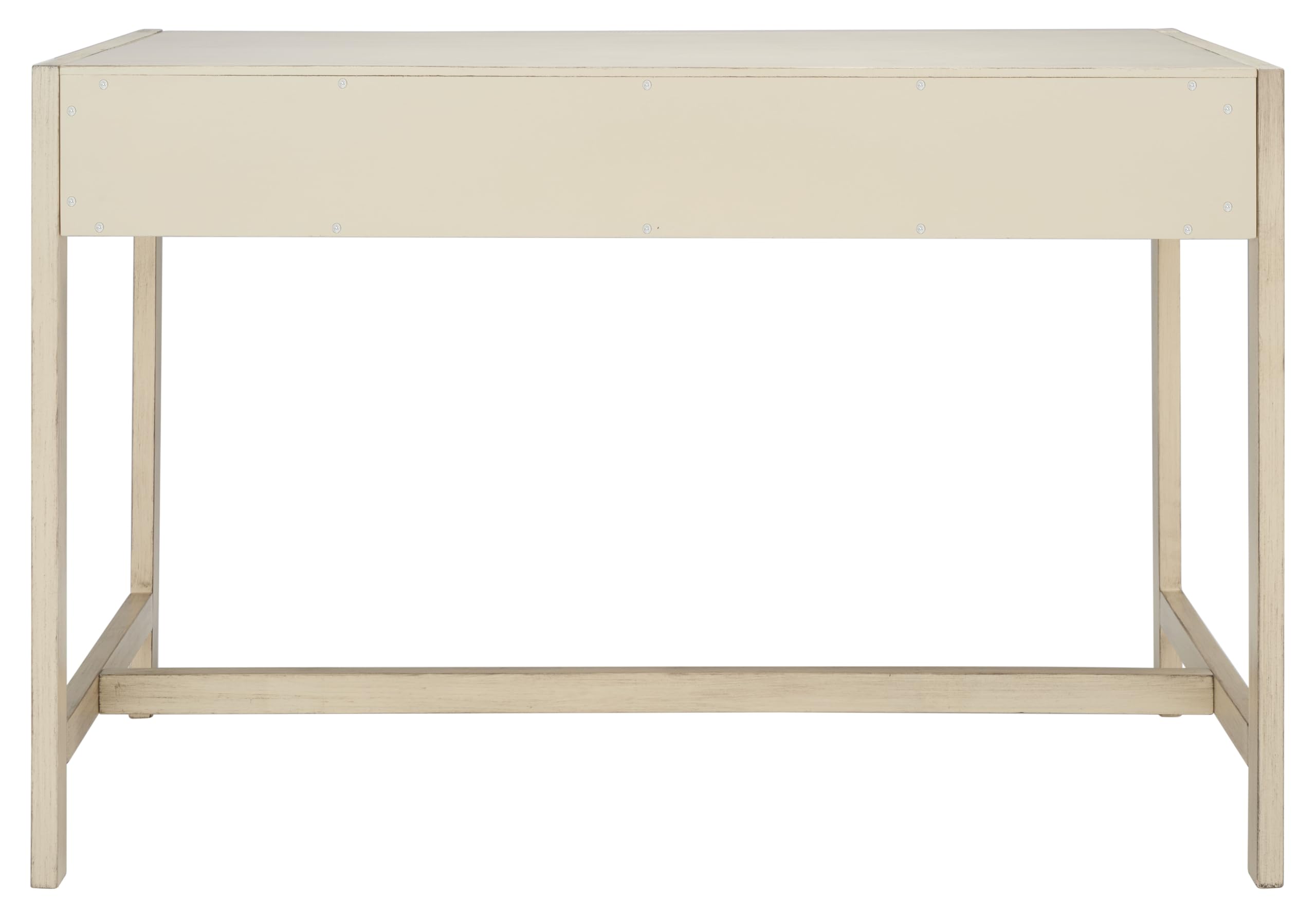 Antique White 2-Drawer Writing Desk