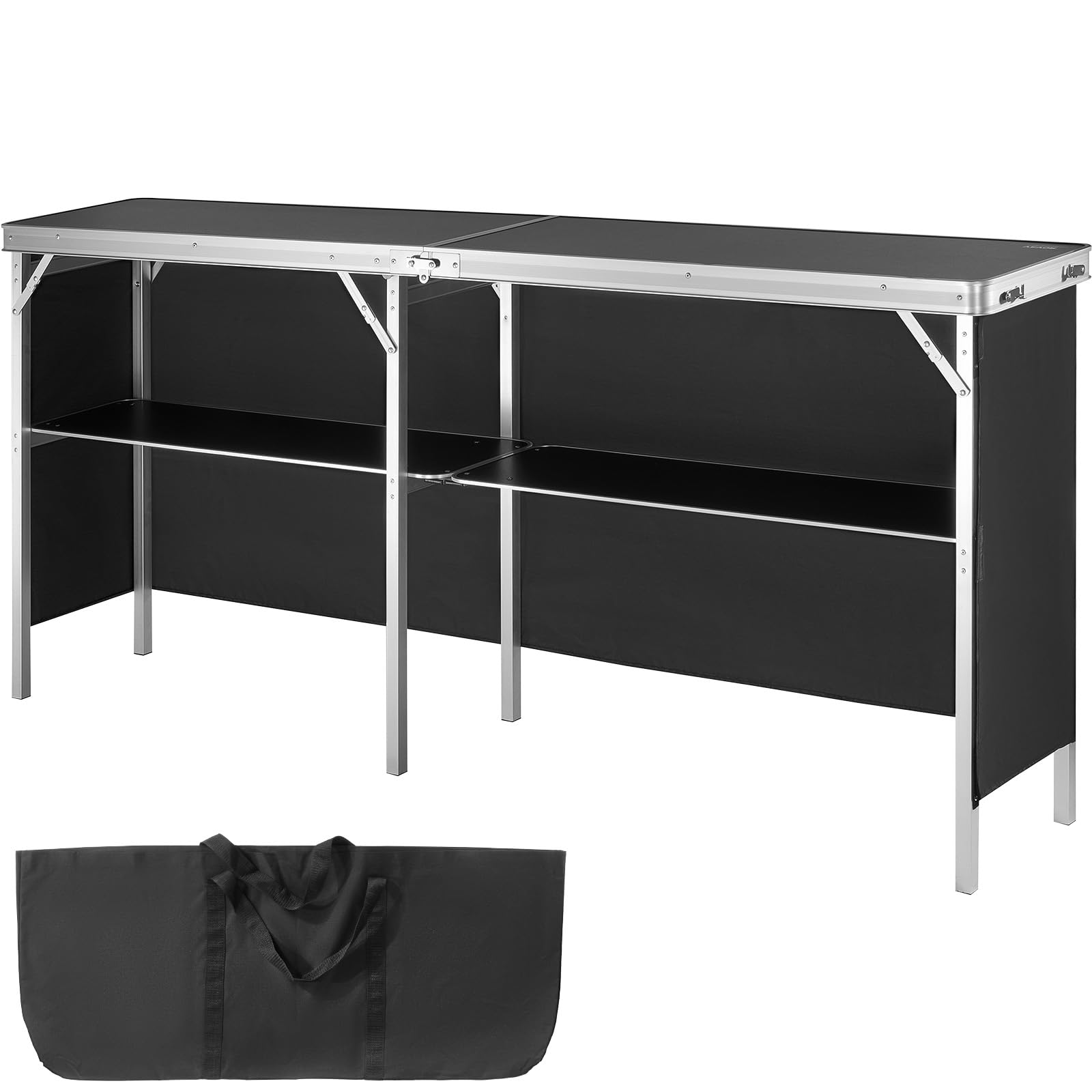 Folding Portable Trade Show Counter Table