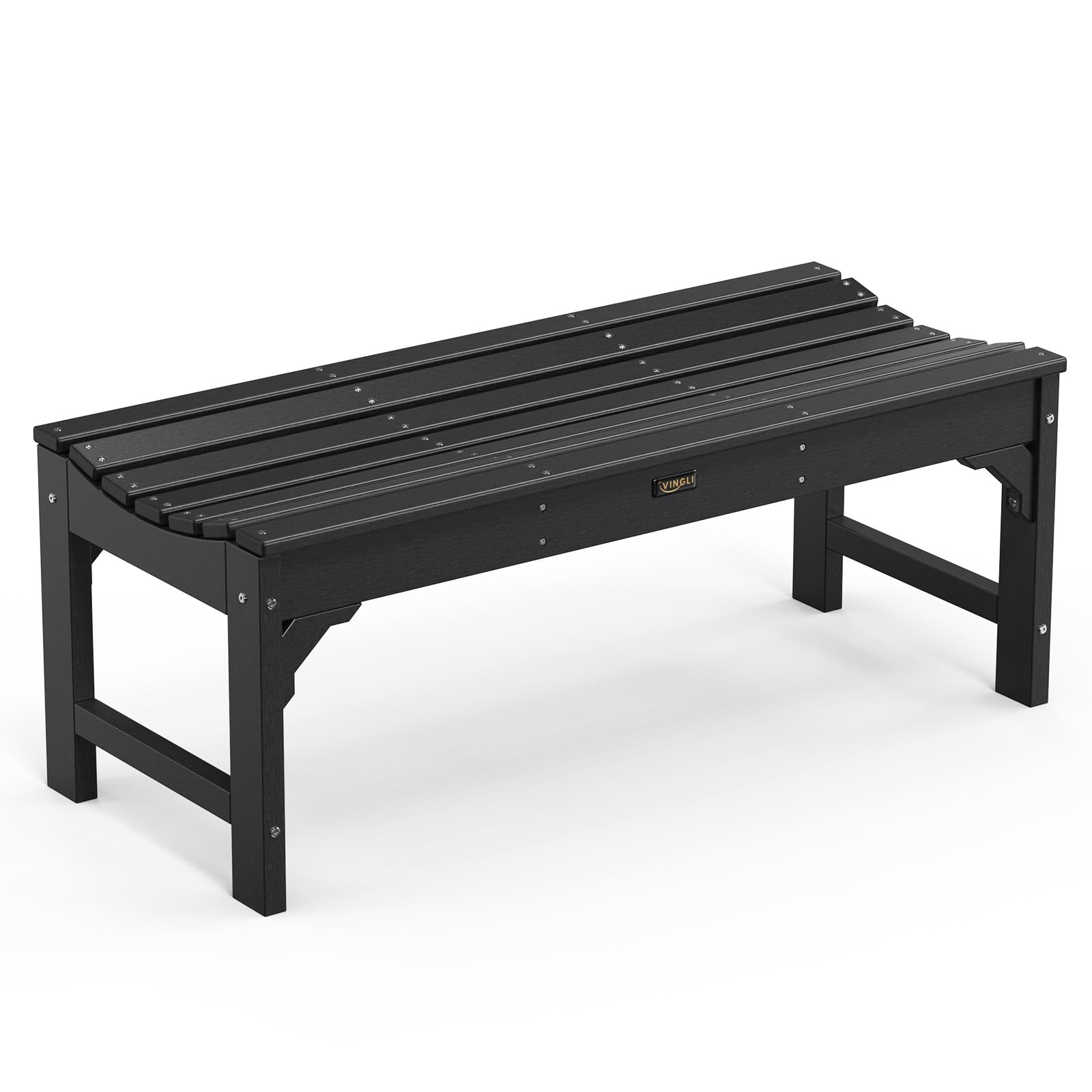Outdoor HDPE Porch Bench - 800 lbs Capacity