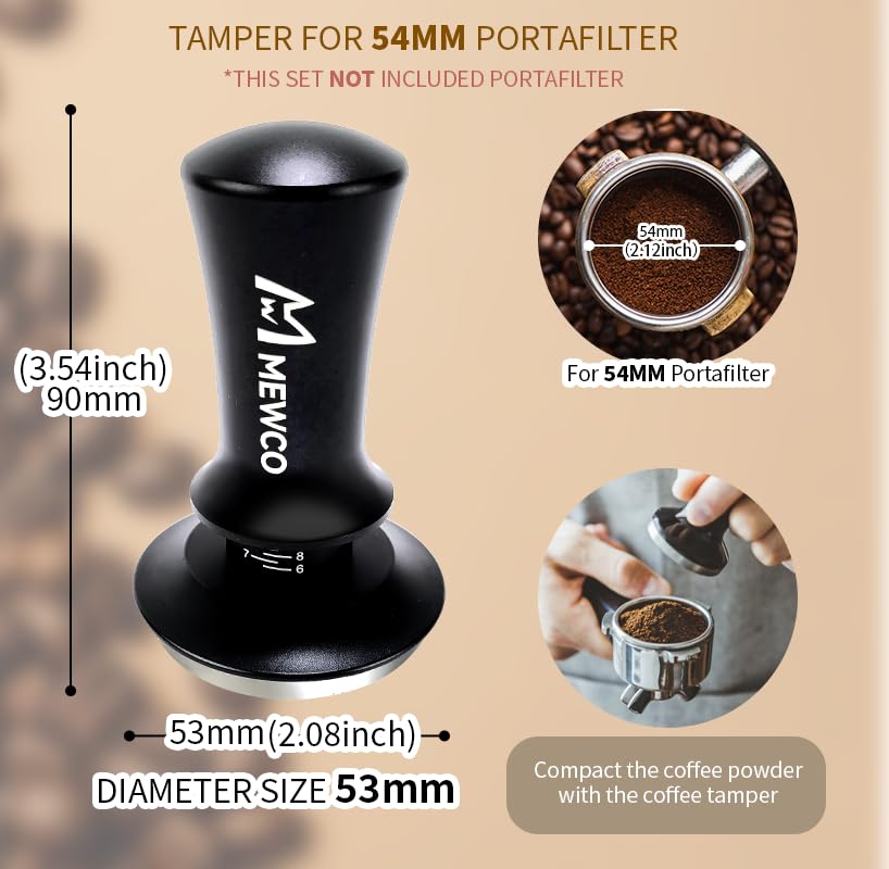 Espresso Tamper Set with Organizer Station