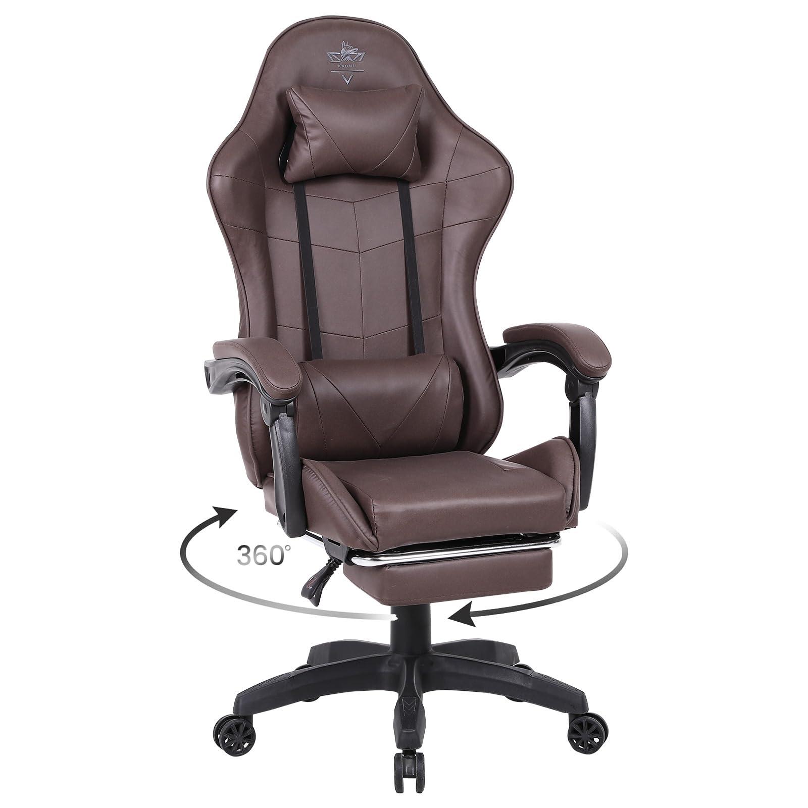 Ergonomic High-Back Office Chair with Lumbar Support