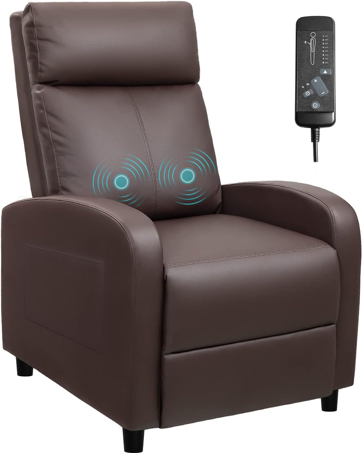 Adjustable PU Leather Recliner Chair