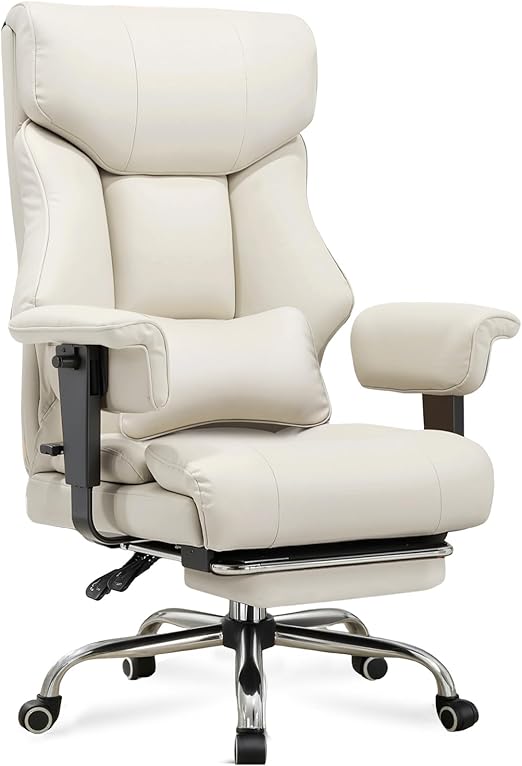 Big and Tall Office Chair 400lbs with Lumbar Support