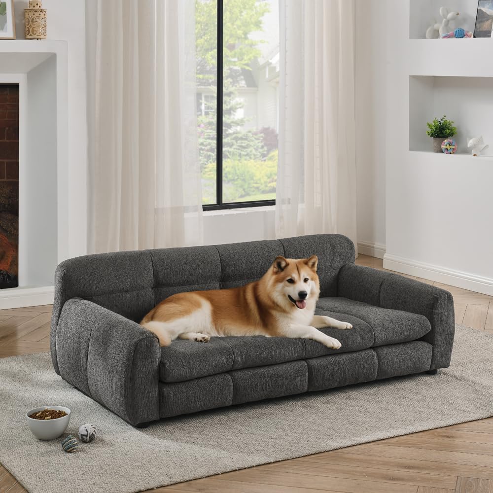Modern Dog Sofa Bed with Armrests
