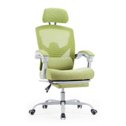 Ergonomic High-Back Mesh Office Chair with Footrest