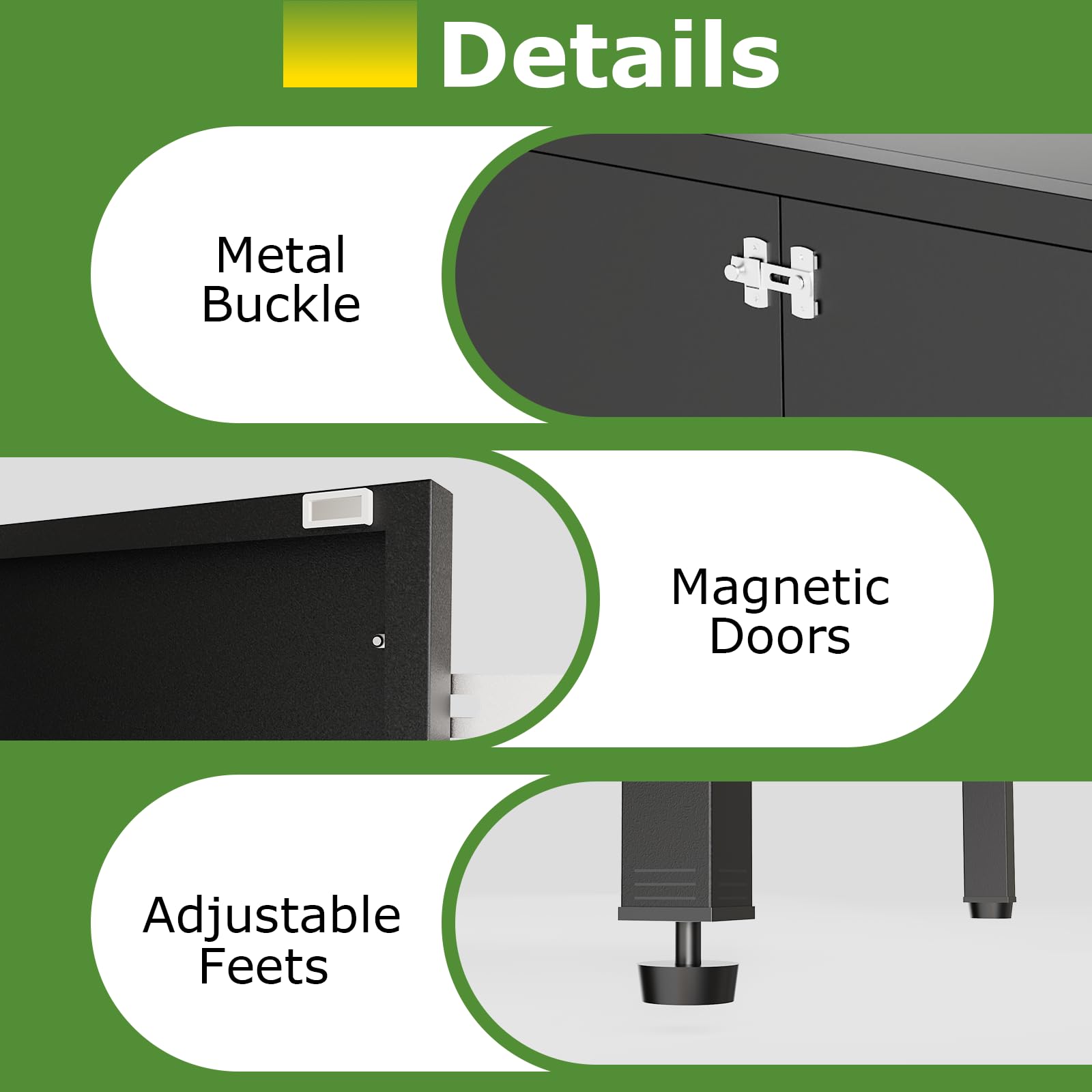 Outdoor Grill Table with Storage and Foldable Tabletop