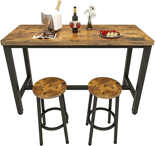 3 Piece Pub Dining Set Counter Height
