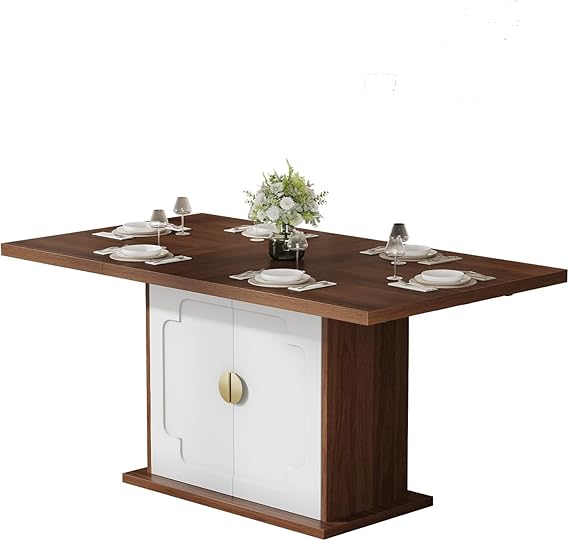 63" Dining Table with Storage